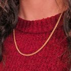 Image 4 of Golden fantasy link chain | 50.5 cm