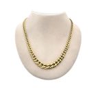 Image 1 of Gold gourmet link necklace