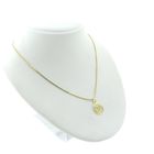 Image 5 of Gold zodiac sign pendant; Libra