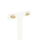 Image 3 of Gold Earrings with Zirconia