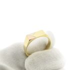 Image 6 of Tricolor gold signet ring | Men