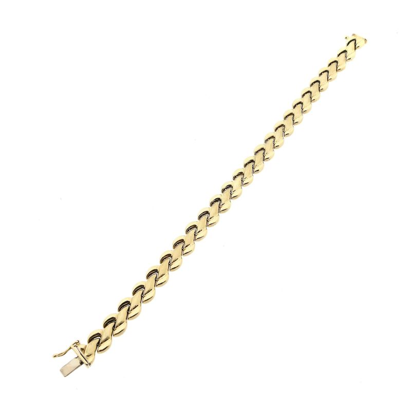 Image 7 of Gold Fantasy Link Bracelet | 19 cm