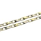 Image 3 of Two-tone gold infinity link chain
