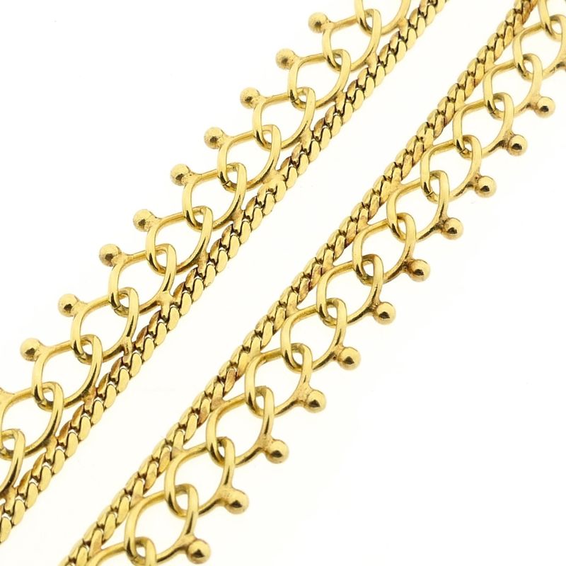 Image 7 of Gold Link Necklace