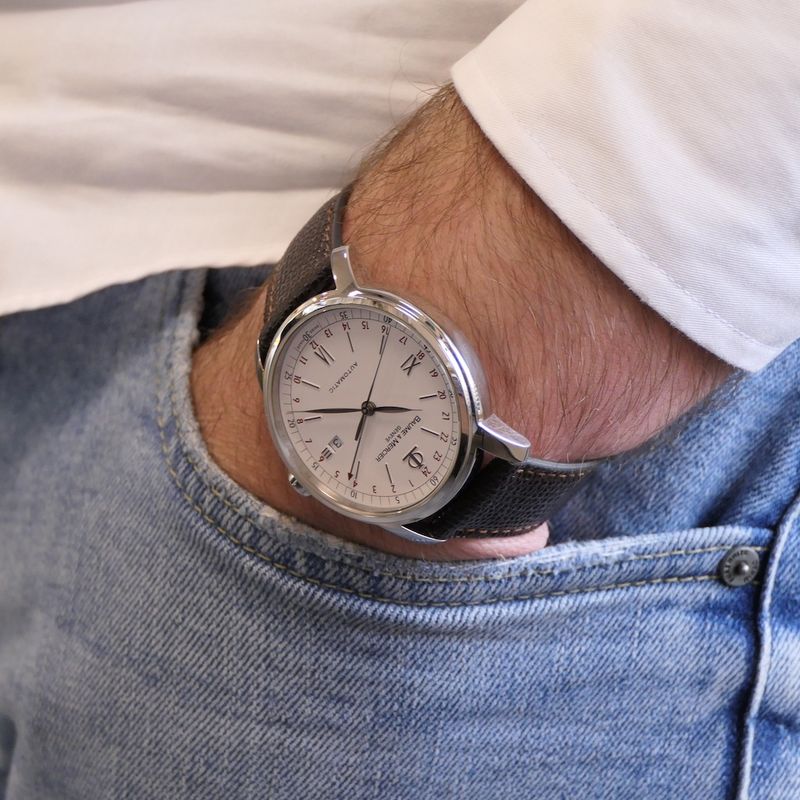 Image 13 of Baume Mercier Classima GMT; Automatic men's watch