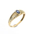 Image 1 of Gold ring with sapphire
