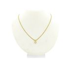 Image 8 of 18 carat gold pendant with zirconia