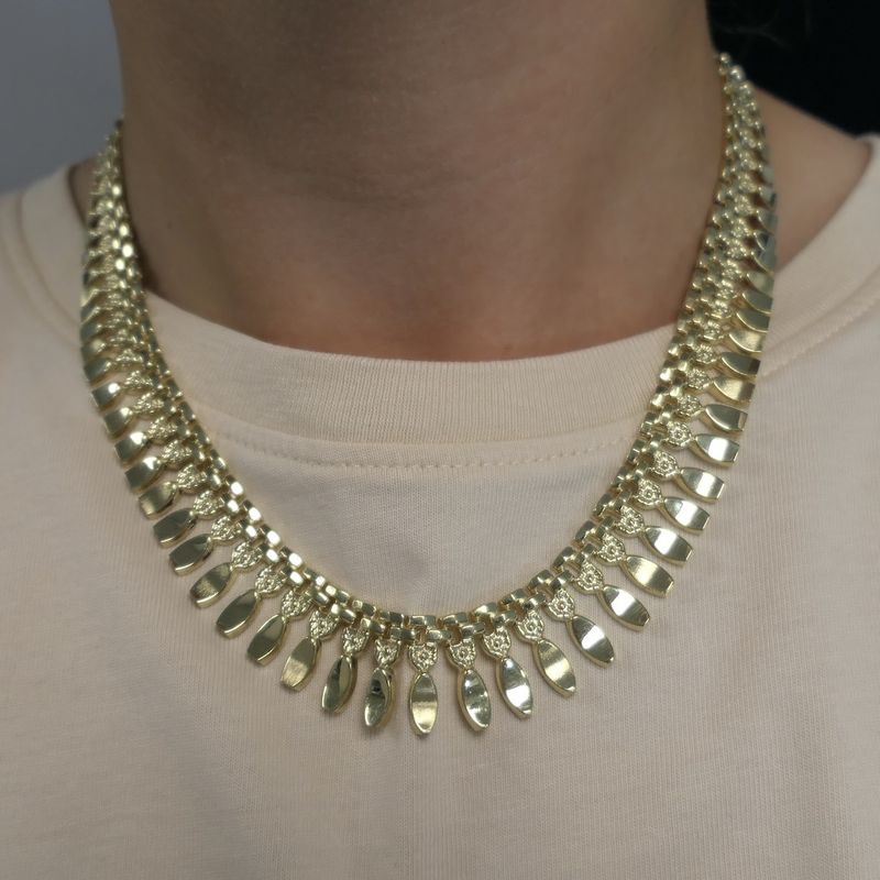 Image 2 of Gold Cleopatra necklace