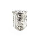 Image 1 of Vintage silver loderein box | English hallmarked