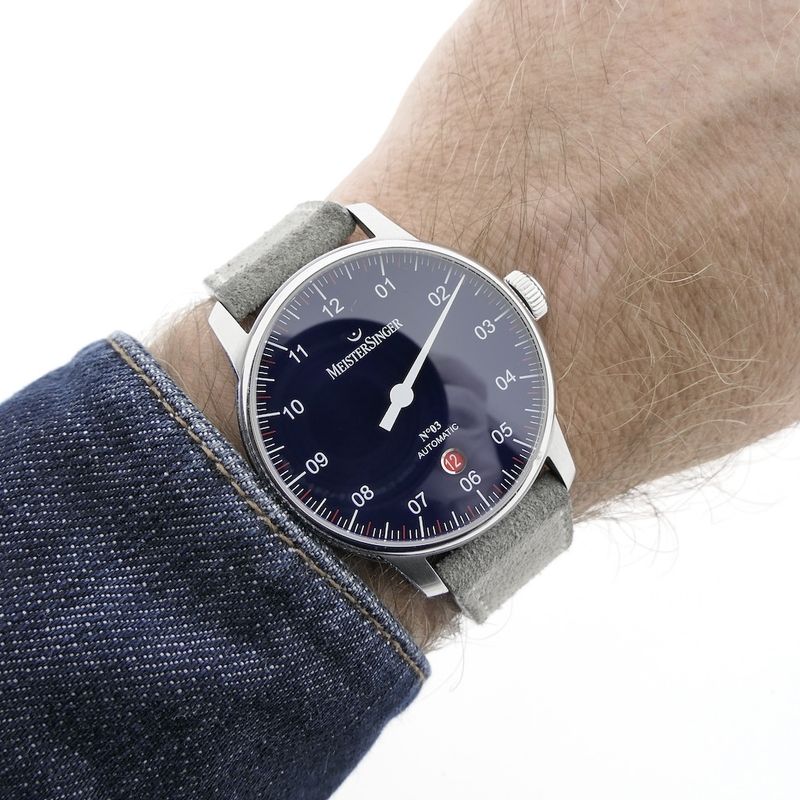 Image 14 of Meistersinger No.3; Automatic men's watch