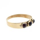 Image 7 of Gold ring with garnet stones | Vintage