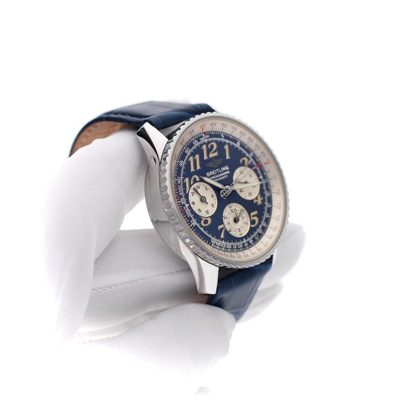 Image 9 of Breitling Navitimer 'Twin Sixty 2' A39022.1; Automatic Men's Watch