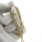 Image 8 of 9K Twisted Link Chain | 46.5cm