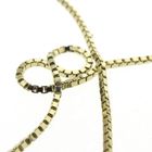 Image 4 of 9 carat thin Venetian link chain | 50 cm