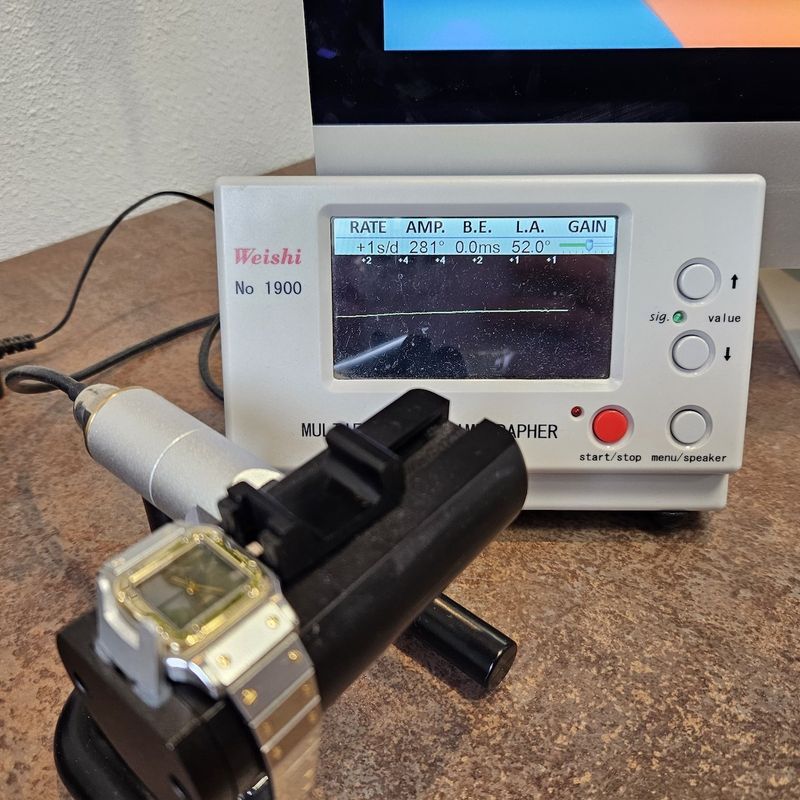 Image 19 of Cartier Santos Automatic; Vintage ladies watch