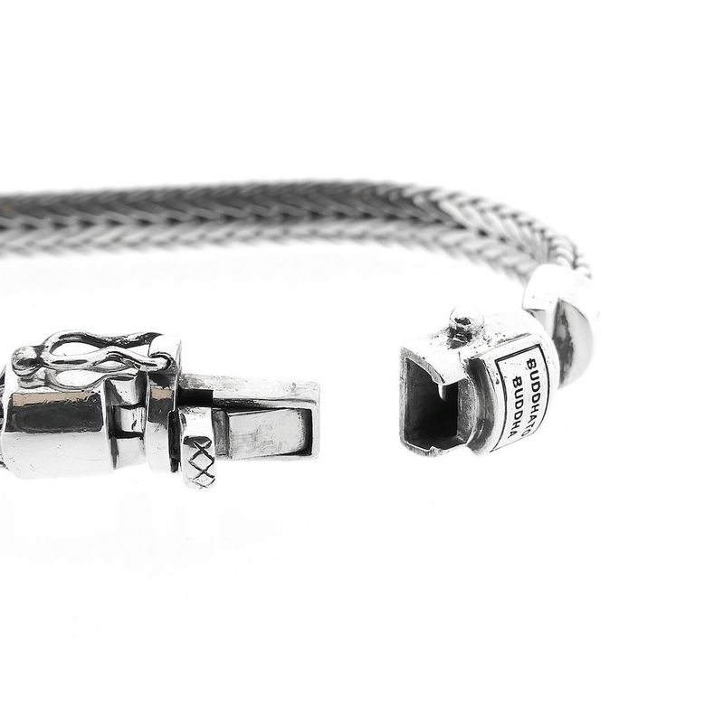 Image 4 of Silver Buddha to Buddha bracelet; Ellen