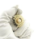 Image 6 of 18 carat gold pendant with pearl