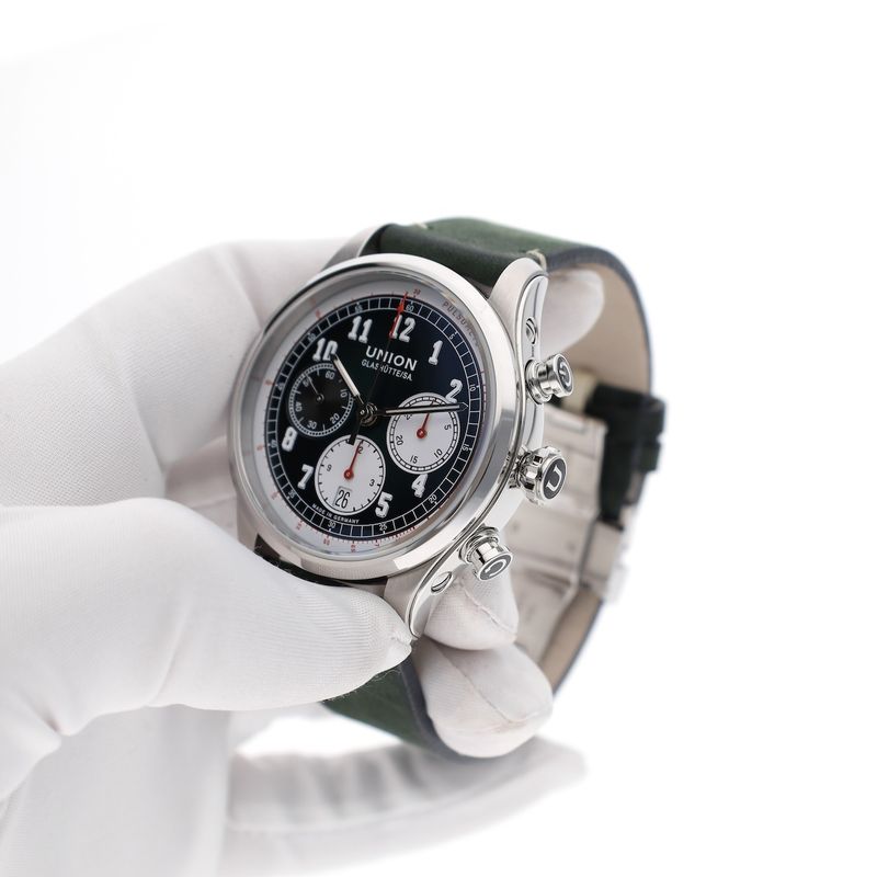 Image 10 of Union Glashütte Belisar D009.427.16.092.00; Chronograph men's watch