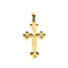 Image 1 of Gold pendant of a cross