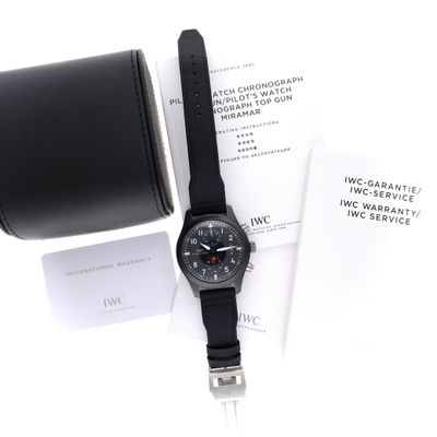 Image 2 of IWC Pilot's Watch 'Top-Gun' Chronograph IW388001; Automatic Men's Watch