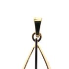 Image 3 of Two-tone gold pendant with pearl