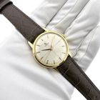 Image 9 of Omega Geneva 'Zephyr Dial' 14720 2; Vintage 18k gold watch