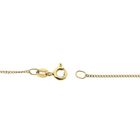 Image 3 of 18K Gold Thin Gourmet Link Chain | 50.5 cm