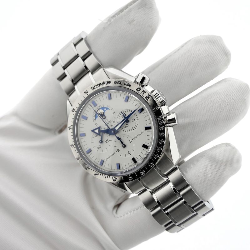 Image 14 of Omega Speedmaster Broad Arrow Moonphase 3575.20.00; Chronograph men's watch