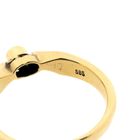 Image 7 of Gold solitaire ring with diamond; 0.17 ct.