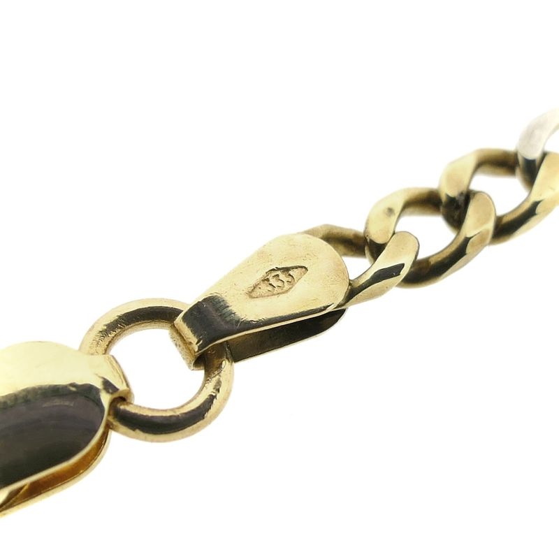 Image 5 of 8 carat bicolor Figaro link chain
