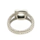 Image 6 of Silver ring set with prasiolite and diamond | 0.10 ct. | David Yurman