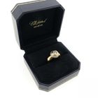 Image 7 of Gold Chopard ring with diamond 0.62 ct.
