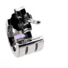 Image 5 of ZINZI silver half-round stud earrings; Ø 10 mm