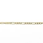 Image 3 of Gold Figaro link bracelet | 17.5 cm