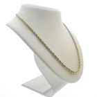 Image 3 of Golden twisted link chain.