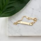 Image 2 of Gold children's bracelet with picture | 14.5 cm
