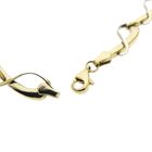 Image 5 of Two-tone gold fantasy link necklace | 45.5 cm
