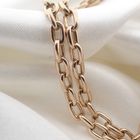 Image 5 of Rose gold anchor link chain | 41 cm