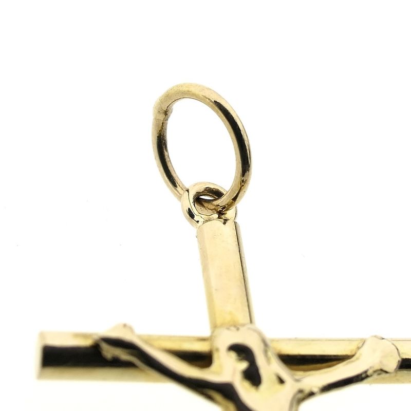 Image 4 of Gold pendant of a cross with corpus