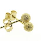 Image 3 of Two-tone gold stud earrings