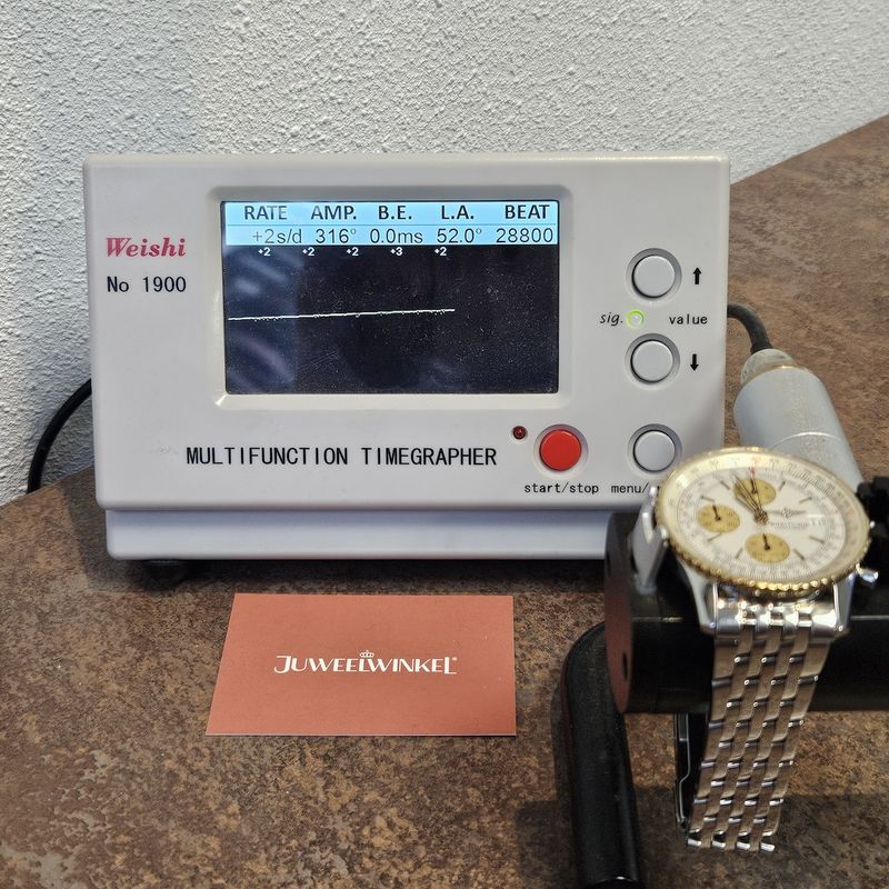 Image 22 of Breitling Old Navitimer D13022; Chronograph men's watch