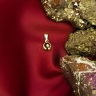 Image 2 of Gold pendant with diamond | 0.03 ct.