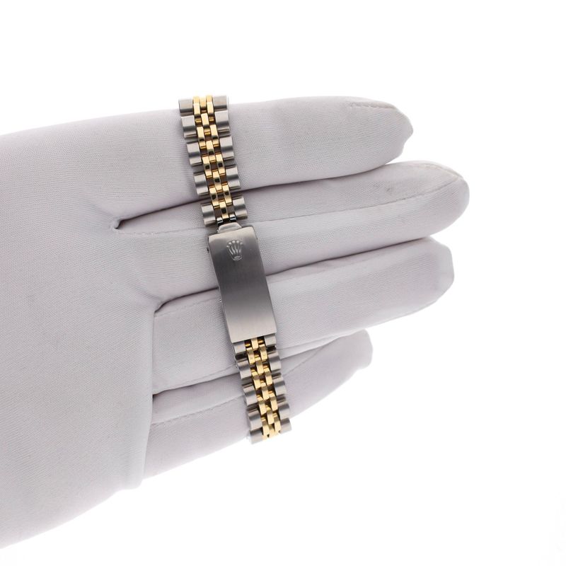 Image 10 of Rolex Oyster Perpetual 26mm Ref. 6719; Vintage gold/steel ladies watch