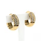 Image 3 of Antonini gold earrings with diamonds; 0.78 ct.