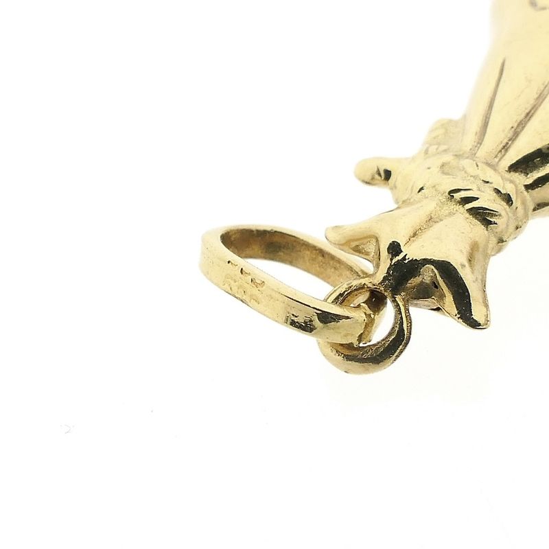 Image 4 of Gold pendant of a money bag