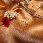 Image 2 of White gold solitaire ring with 0.02 ct. diamond | Desiree