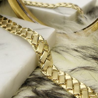 Image 2 of Golden fantasy link bracelet | 19 cm