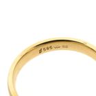 Image 7 of Matted two-tone gold ring