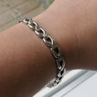 Image 10 of Silver fantasy link bracelet | 19 cm
