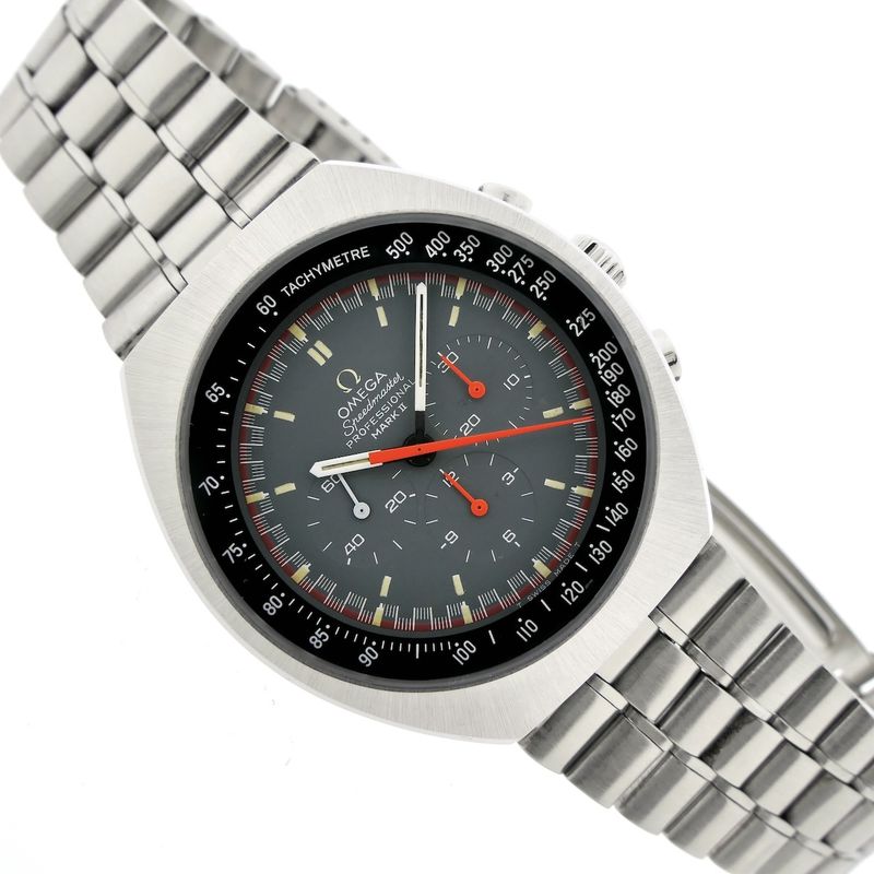 Image 11 of Omega Speedmaster Mark II 'Racing Dial' 145.014; Vintage chronograph men's watch